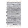 Unique Loom Chindi Jute Lines Indoor Hand Made Area Rug - 2 of 4