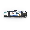 Ninola Design Watercolor Stains Blue Gold Picnic Blanket, 50x50 - Deny Designs - 2 of 3