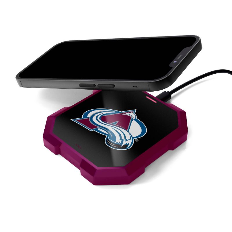 NHL Colorado Avalanche Wireless Charging Pad, 3 of 4