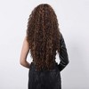 Jessie's Wig 26 Inch Curly Wig 13*5*1 C Lace Synthetic Hair HIghlight Honey Brown 1 Pc/Pack - 2 of 4
