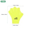 Unique Bargains Silicone Swimming Gloves Webbed Gloves Finger Frog Type for Diving 1 Pair - 3 of 4