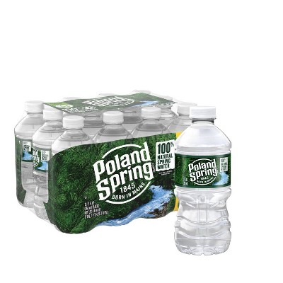 Poland Spring Brand 100% Natural Spring Water - 12pk/12 fl oz Bottles