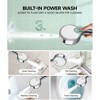 Itopfox Filtered Shower Head with Handheld, 9-Spray Setting Detachable Showerhead Hard Water Filter for Chlorine Removal Improves Skin & Hair Texture - 4 of 4