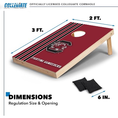 NCAA South Carolina Gamecocks 2'x3' Wood Cornhole Set