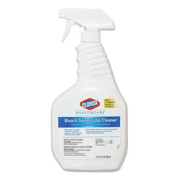 Clorox Healthcare Bleach Germicidal Cleaner, 32 oz Spray Bottle