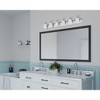 Progress Lighting Gather 6-Light Bath Bracket, Brushed Nickel, Etched Glass Shades - 2 of 4
