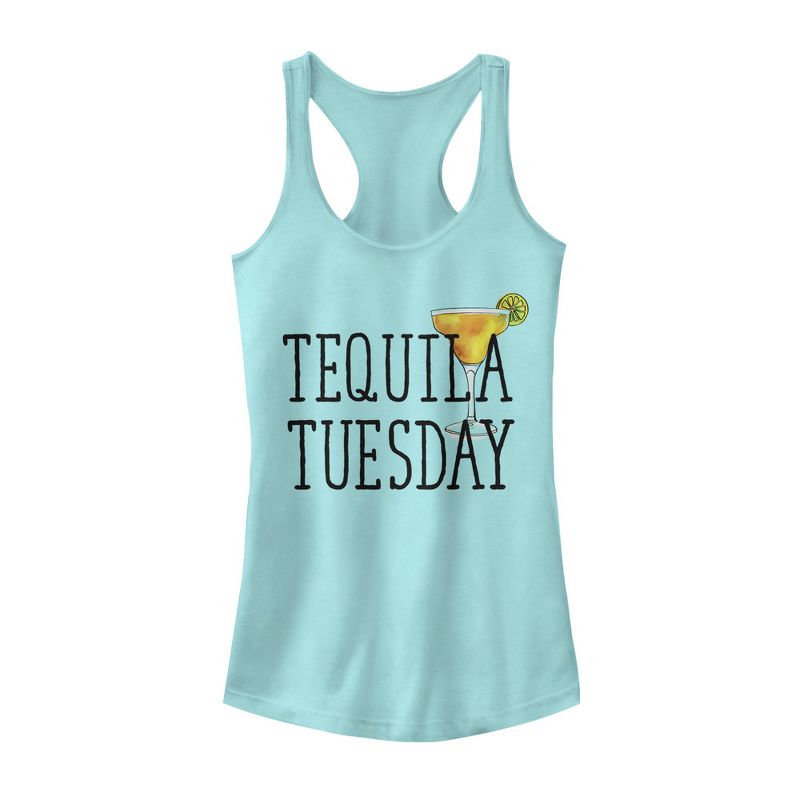 CHIN UP Tequila Tuesday Racerback Tank Top, 1 of 4