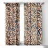 Marta Barragan Camarasa 01020 WILD SKIN ANIMAL 84" x 50" Single Panel Blackout Window Curtain - Deny Designs - 2 of 4