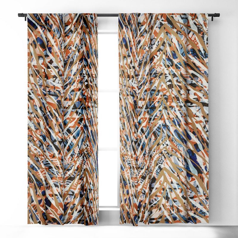 Marta Barragan Camarasa 01020 WILD SKIN ANIMAL 84" x 50" Single Panel Blackout Window Curtain - Deny Designs, 2 of 5
