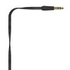 Just Wireless 4' Flat TPU Auxiliary Cable (3.5mm) - Black - image 3 of 4