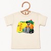 Leo the Truck Lifty Name Distressed - Toddler Short Sleeve Graphic T-Shirt - 2 of 3