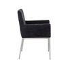 Meridian Furniture,Reeves Chenille Fabric Dining Chair, Set of 2 - 4 of 4