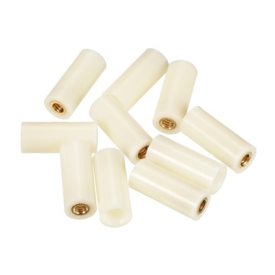 Unique Bargains Screw-on Snooker Billiard Pool Cue Tips Ferrules 30 Pcs