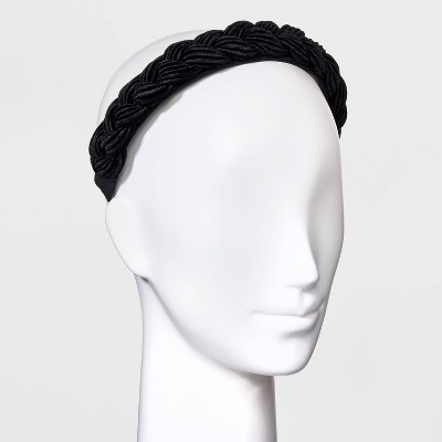 Braided Velvet Headband - A New Day™