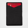 Cell Phone Wallet Pocket With Magsafe - Heyday™ Black Croc : Target