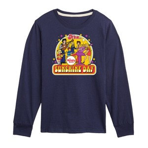 Boys' - The Brady Bunch - The Brady Kids Long Sleeve Graphic T-Shirt - 1 of 4