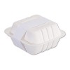 Hoffmaster Peel and Seal Tamper Evident Food Container Bands, 1.5 x 24, White, Paper, 2,500/Carton - 3 of 3