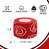 WOD Nation Bulk 24-Pack Weightlifting Hook Grip Tape, Comfortable & Stretchy Athletic Thumb Tape for Exercise (23ft/Roll)- Red - 2 of 4