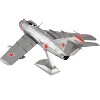 Model Kit Mikoyan-Gurevich MiG-15 Fighter Aircraft "Korean War" Soviet Air Force 1/72 Steel Model by Metal Earth - 4 of 4