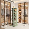 NicBex 360 Rotating Shoe Cabinet 6-Tier Organizer Spinning Shoe Rack Holds Up to 24 Pairs of Shoes for Entryway,Hallway - 3 of 4