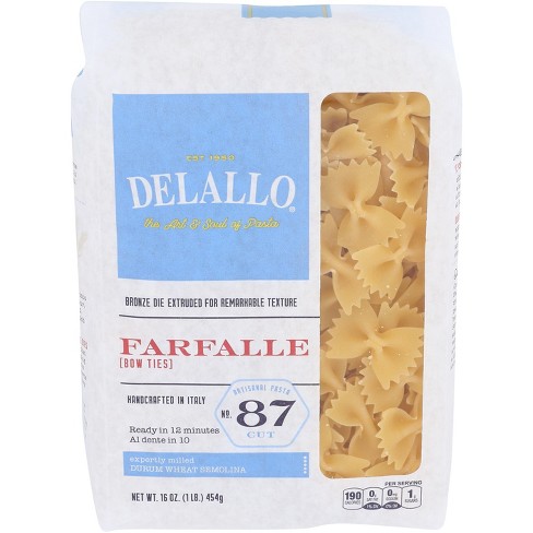 DeLallo Farfalle No. 87 - Pack of 8 - 16 oz - image 1 of 1