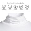 Lands' End Women's Supima Cotton Fitted Long Sleeve Turtleneck - 3 of 4