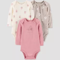 Carter's Just One You®️ Baby Girls' 3pk Owl Bodysuit - Pink