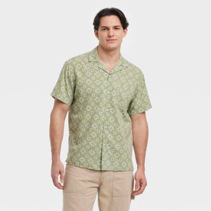 Men's Short Sleeve Camp Shirt - Goodfellow & Co™ - 1 of 3