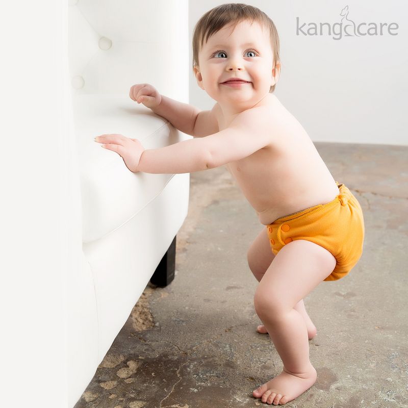 Kanga Care Ecoposh OBV (Organic Bamboo Velour) One Size Adjustable Pocket Fitted Cloth Diaper, 3 of 6