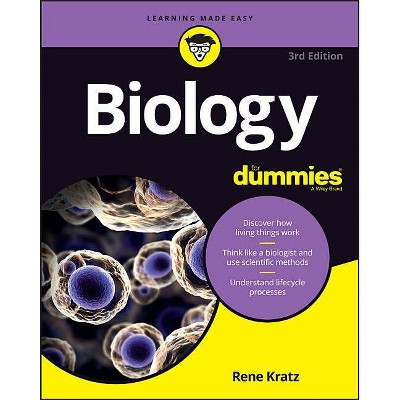 Biology for Dummies - (For Dummies (Lifestyle)) 3rd Edition by  Rene Fester Kratz (Paperback)