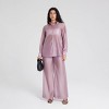 Women's Mid-Rise Wide Leg Pull-On Pants - A New Day™ - 4 of 4