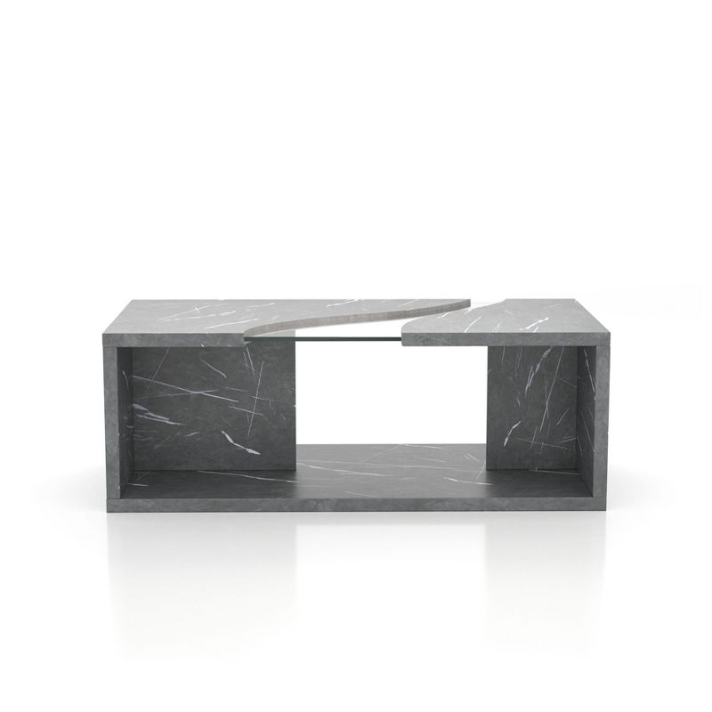 Gustave Storage Coffee Table Marble/Gray - HOMES: Inside + Out, 4 of 11