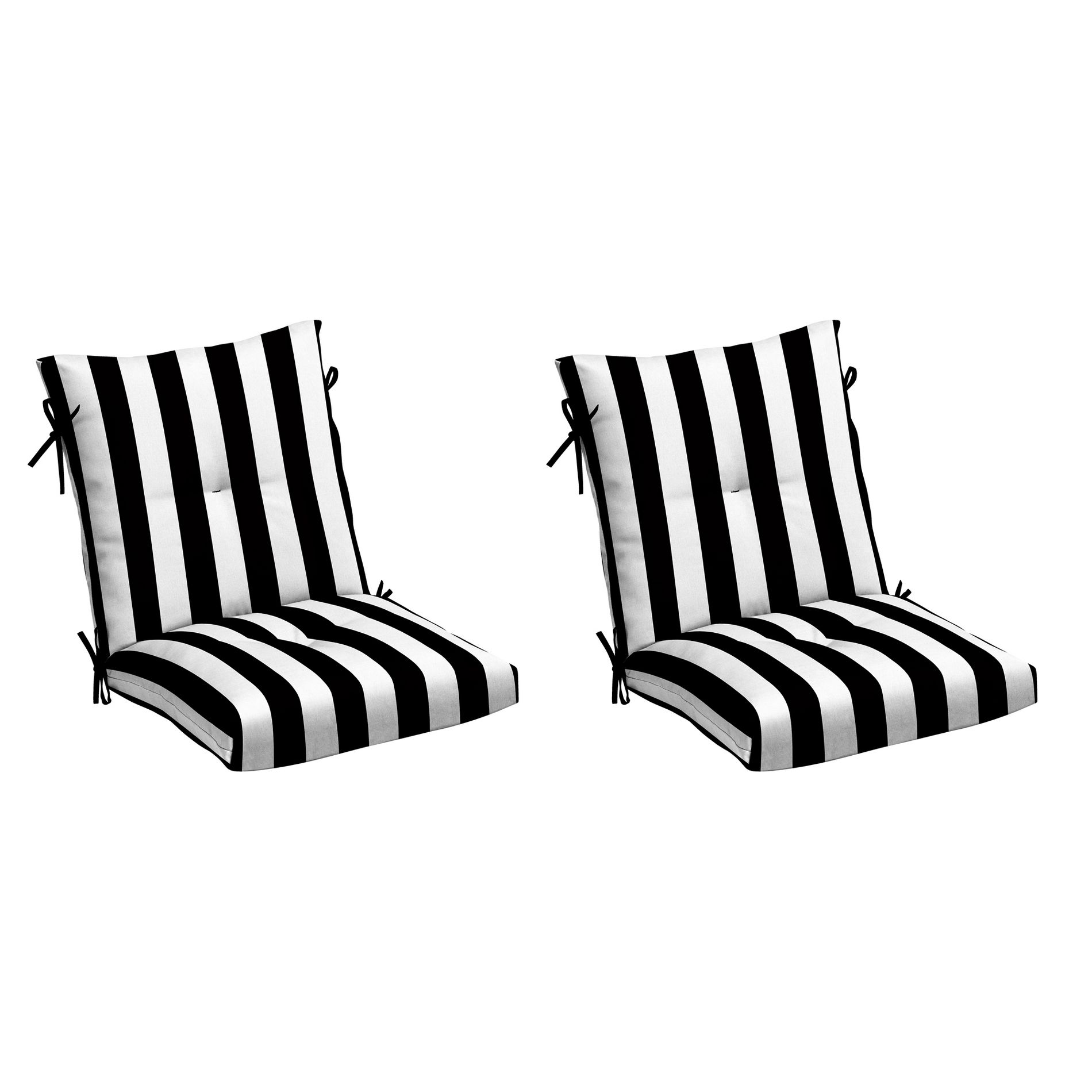 ARDEN Plush Modern Tufted Polyfill Dining Chair Cushion, Set of 2