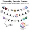 Big Dot of Happiness In My Grad Era 2024 Banner, Eras Graduation Party Decorations, Large Grad Friendship Bracelet Banners, 28 Pieces - 3 of 4