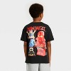 Boys' LEGO Ninjago Short Sleeve T-Shirt - Black - 3 of 4