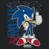 Womens Sonic the Hedgehog Thumbs Up Racerback Tank - 2 of 4