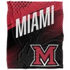 Miami University Fan Zone Silky Touch Super Soft Throw Blanket 50x60 - 2 of 4