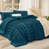 Bedsure Tufted Comforter Set – Boho Farmhouse Embroidered Bedding - 3 of 4