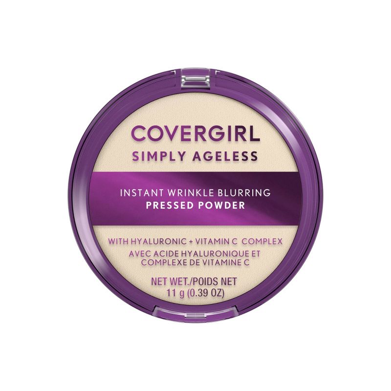 COVERGIRL Simply Ageless Instant Wrinkle Blurring Pressed Powder - 0.39oz, 1 of 7