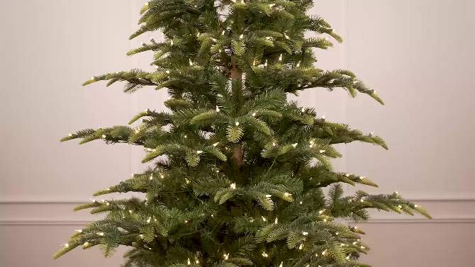 7.5ft Pre-lit Artificial Christmas Tree Full Alaskan Fir, 2 of 8, play video