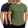COOFANDY Men's Short Sleeve T-Shirts Crew Neck Casual Summer T Shirts 1-3 Pack Basic Tee Shirt - 3 of 4