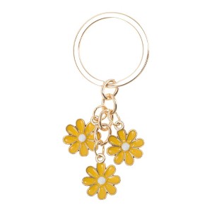 Unique Bargains Floral Handbag Charm 2.76" 1 Pc - 1 of 4