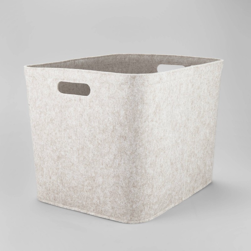 Brightroom Large Felt Storage Basket
