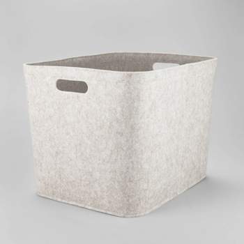 Felt Basket with Stitching - Brightroom™