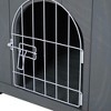 Resenkos Pet Mouse Cage, Hedgehog Cage,Small Animal Cage for Syrian Hamster, Gerbil Cage with Tubing System, Running Wheel Black - 2 of 4