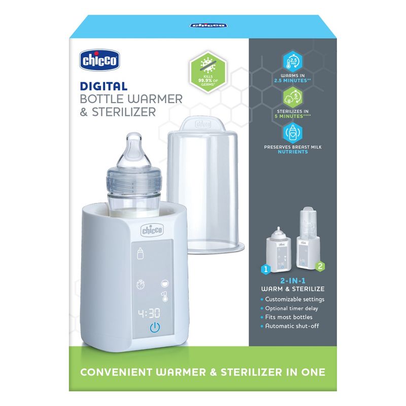 Chicco Digital Bottle Warmer and Sterilizer, 3 of 10