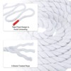 Unique Bargains Natural Twisted Cotton Rope 3 Strand Tug of War Rope with Sealing Tape - 3 of 4