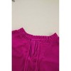 Women's Ruffled Sleeve V Neck Blouse - 66DISCO - 4 of 4
