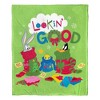 Warner Bros. Looney Tunes Christmas Drip Silk Touch Throw Blanket 50x60 Inches - 3 of 4
