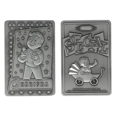 Fanattik Fallout Limited Edition Replica Perk Card | Charisma